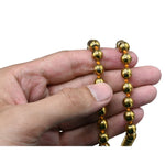 Golden Hematite Japa Mala (Hand Knotted)