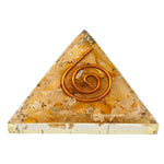 Yellow Aventurine Orgone Pyramid - 30mm