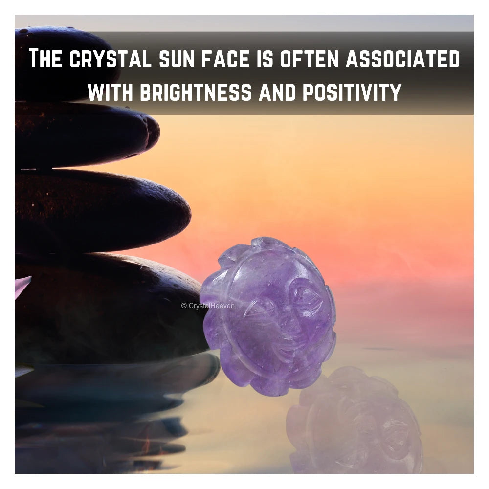 Amethyst Surya Face