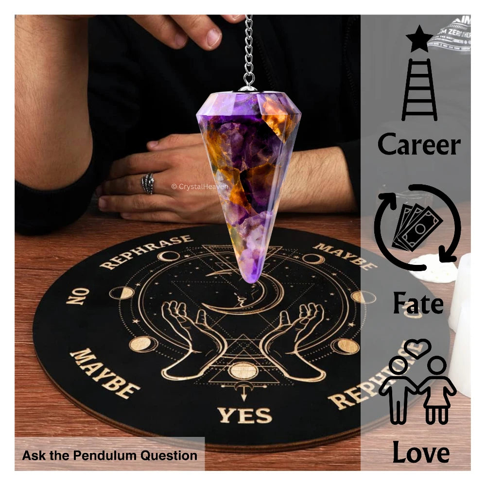 Dreamy Amethyst Pendulum
