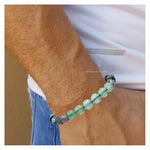 Multi Fluorite Bracelet (Elastic)