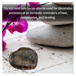 Garnet Mini Heart (Pack of 2)