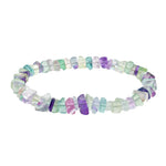 Multi Fluorite Chips Bracelet