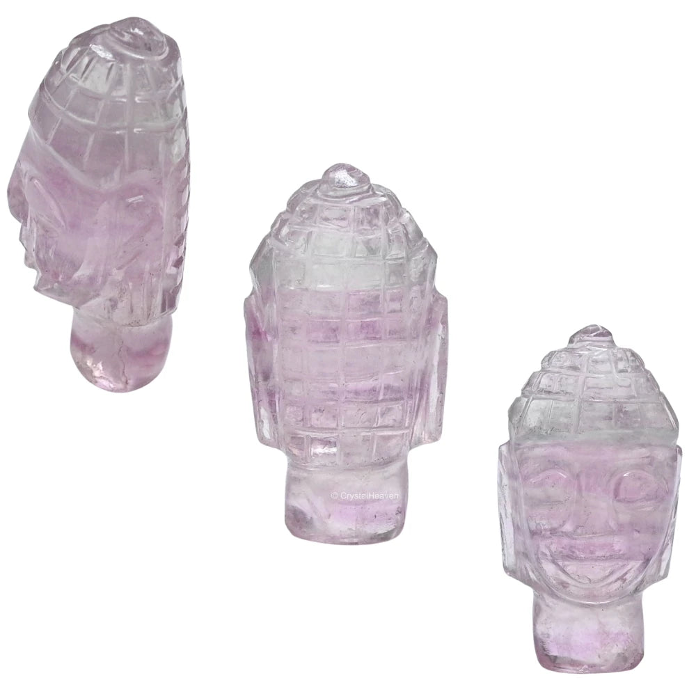 Fluorite Buddha Head