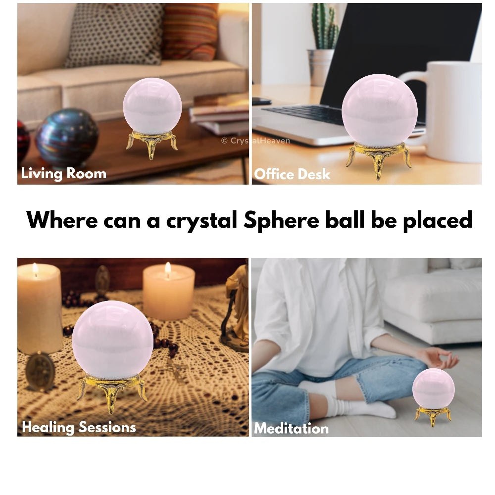 Pink Calcite Sphere (2 Inch)