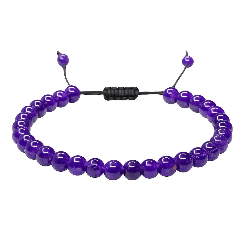 Amethyst Anklet (Without Knot)