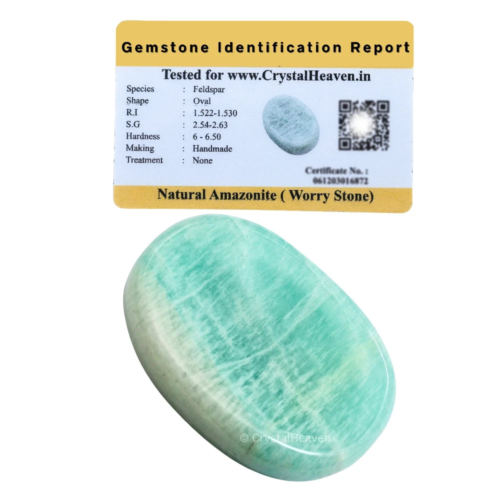 Amazonite Worry Stone