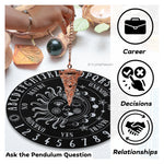 Metal Brass Pendulum - Copper Cone Chamber Om (MP105)