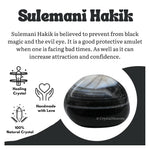 Tumbled Black Sulemani Hakik Stone (30 Gram)