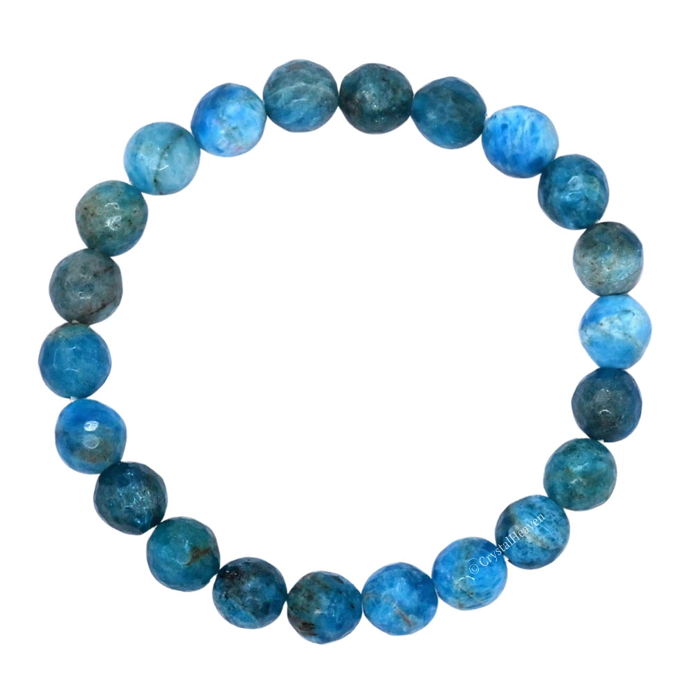 Apatite Bracelet (Faceted-Stretchable)