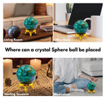 Chrysocolla Sphere (1.5 Inch)