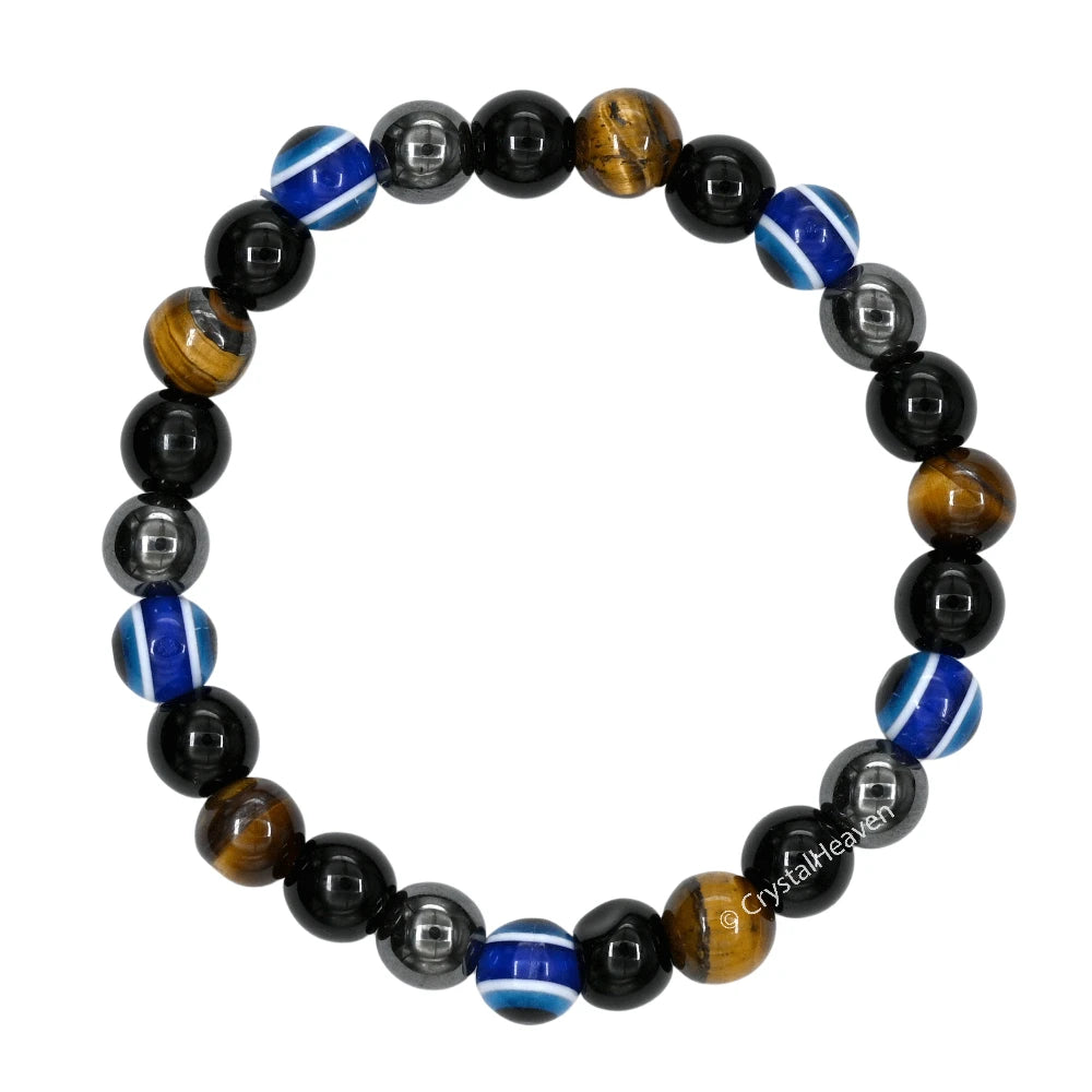 Evil Eye Total Protection Bracelet (Stretchable)