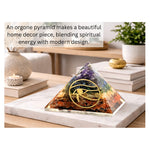 7 Chakra Orgone Pyramid (Horus Eye)