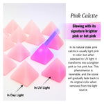 Pink Calcite Pyramid (1.5 Inch)