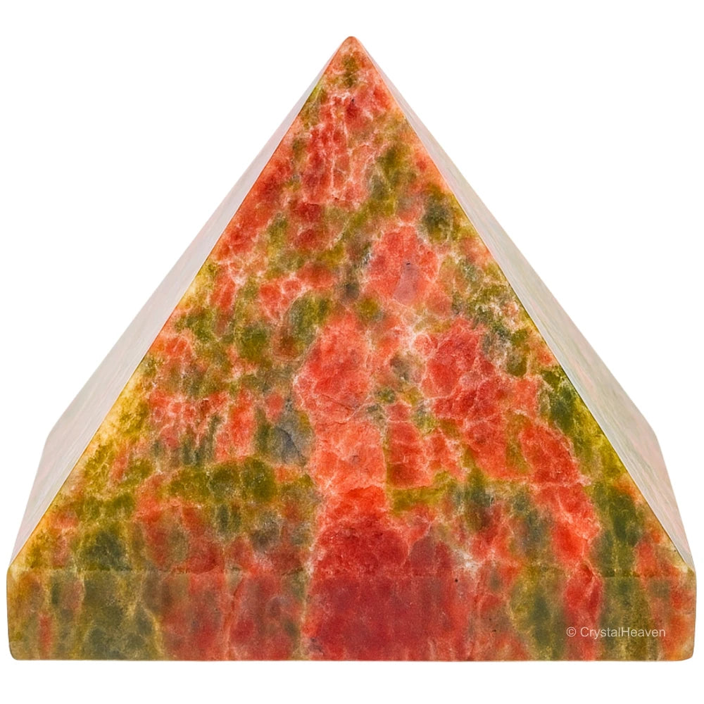 Unakite Pyramid (1.5 Inch)
