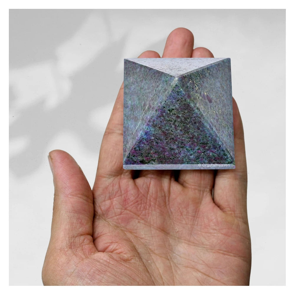 Ruby Kyanite Pyramid (2 Inch)