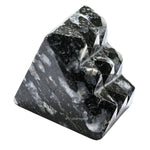 Black and White Tourmaline Lemurian Pyramid - Under 9 Pyramid Plate
