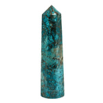 Chrysocolla  Crystal Tower (2" to 3" inch) 