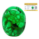 Malachite Palm Stone