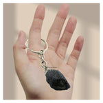 Iolite Crystal Keychain (Raw)