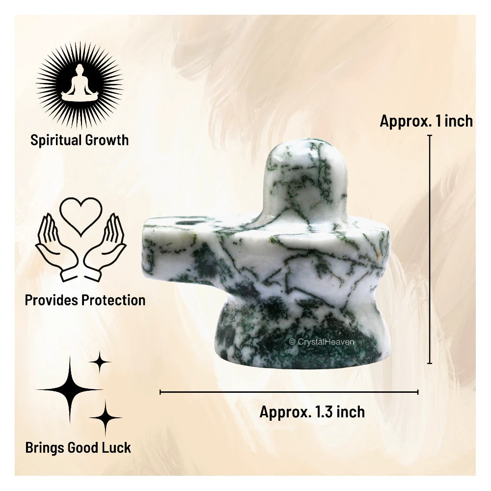 Tree Agate Shivling