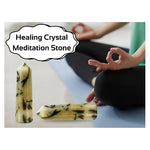 Green Tourmaline in Quartz Crystal Tower (2" to 3" inch)