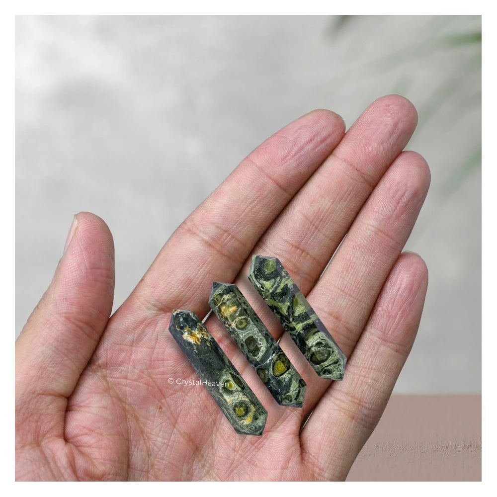 Kambaba Jasper Pencil Points (Double Terminated) (Set of 3)