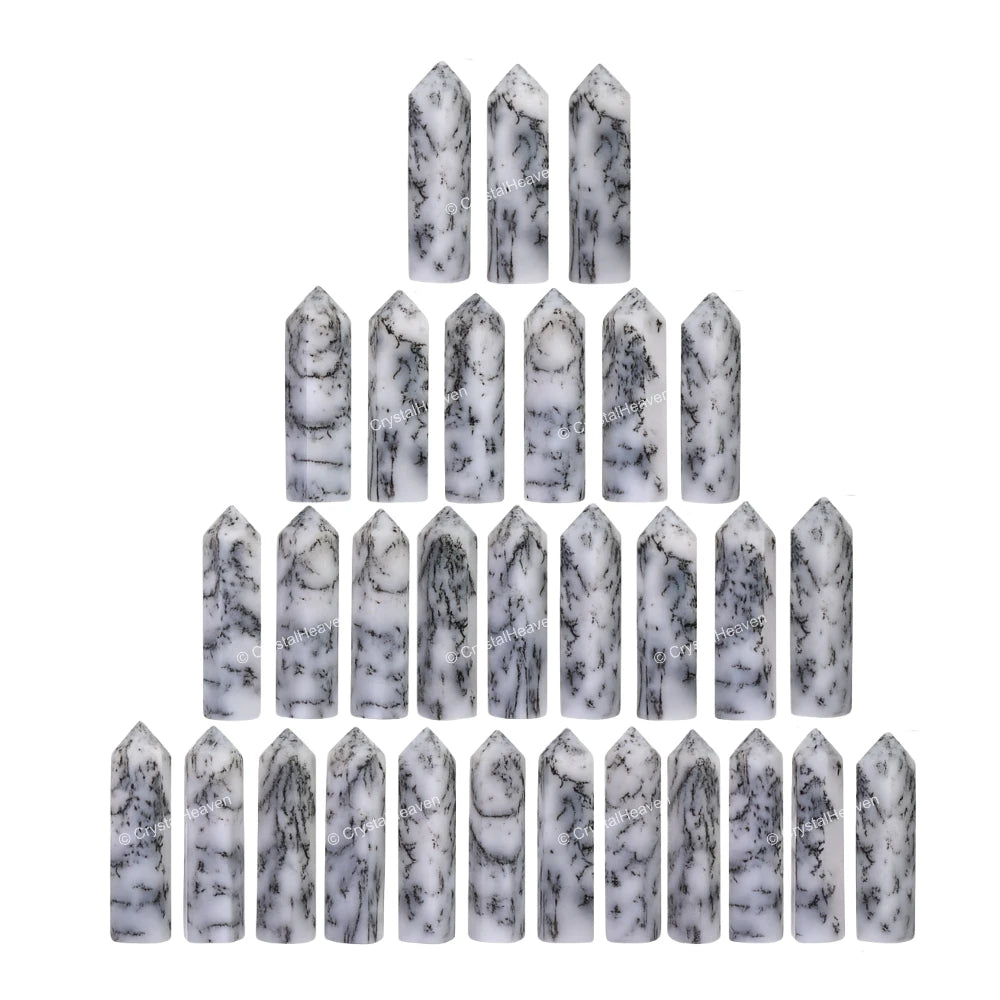 Dendrite Opal Pencil Points (Set of 10)