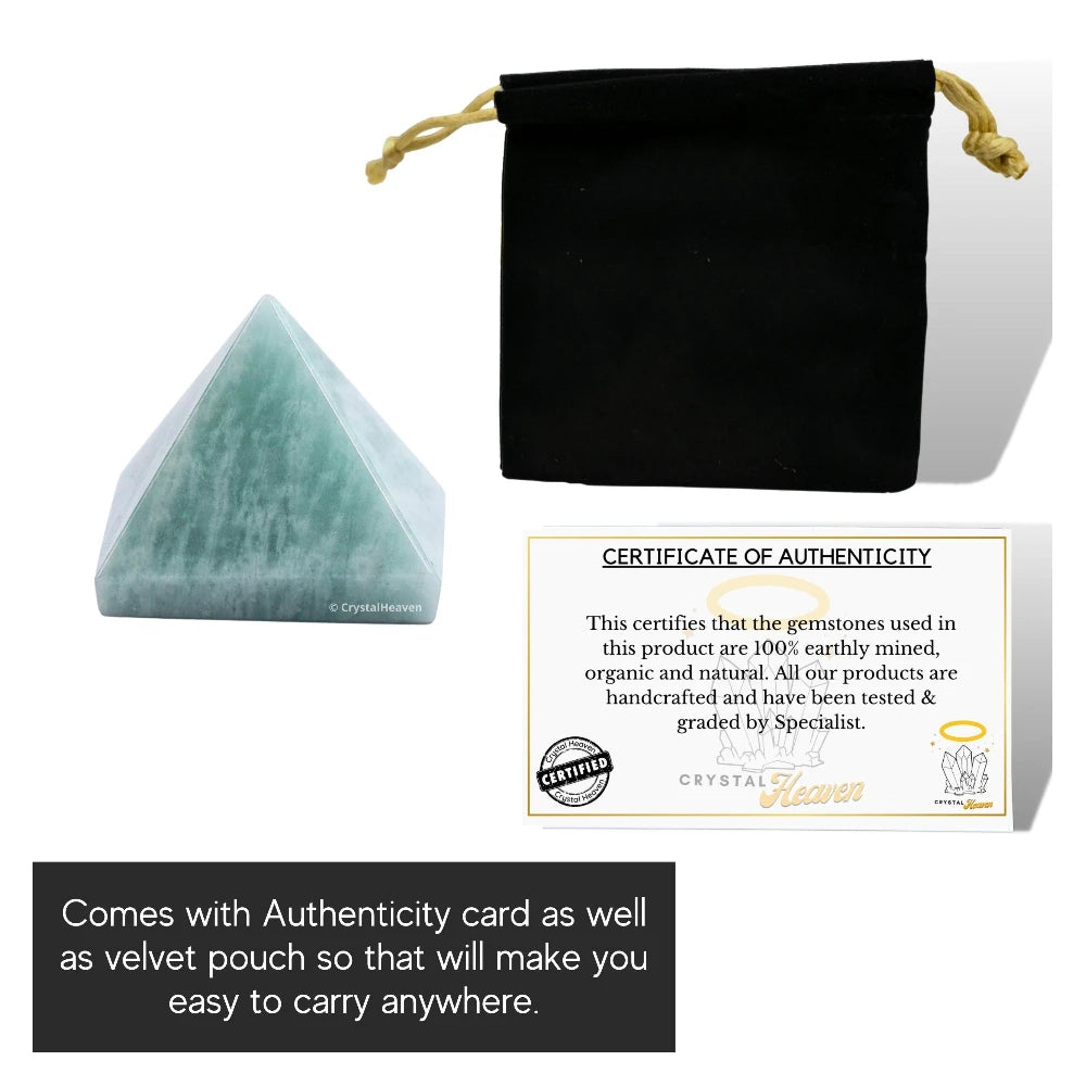 Amazonite Pyramid (1 Inch)