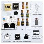 Spell Jars Kit for Witchcraft Supplies - Premium Set of 11