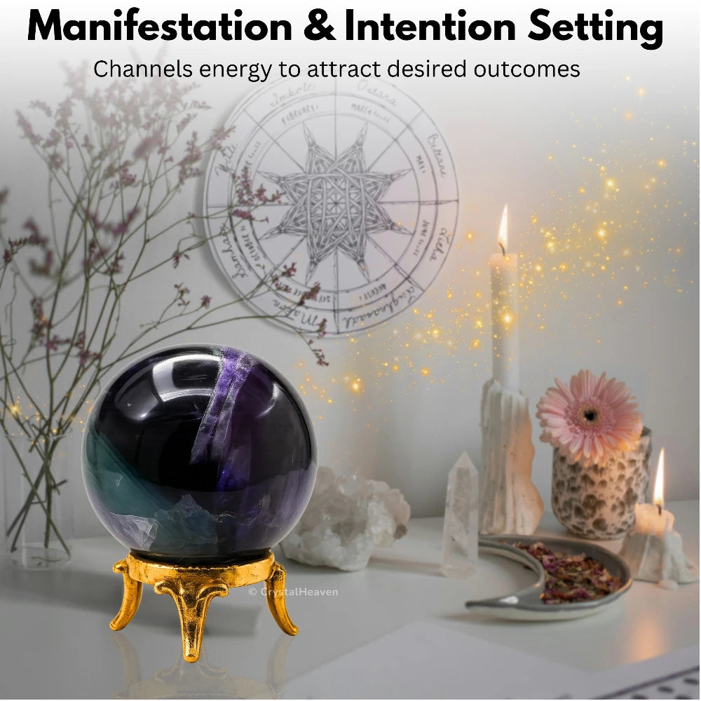 Fluorite Sphere (1.5 Inch)