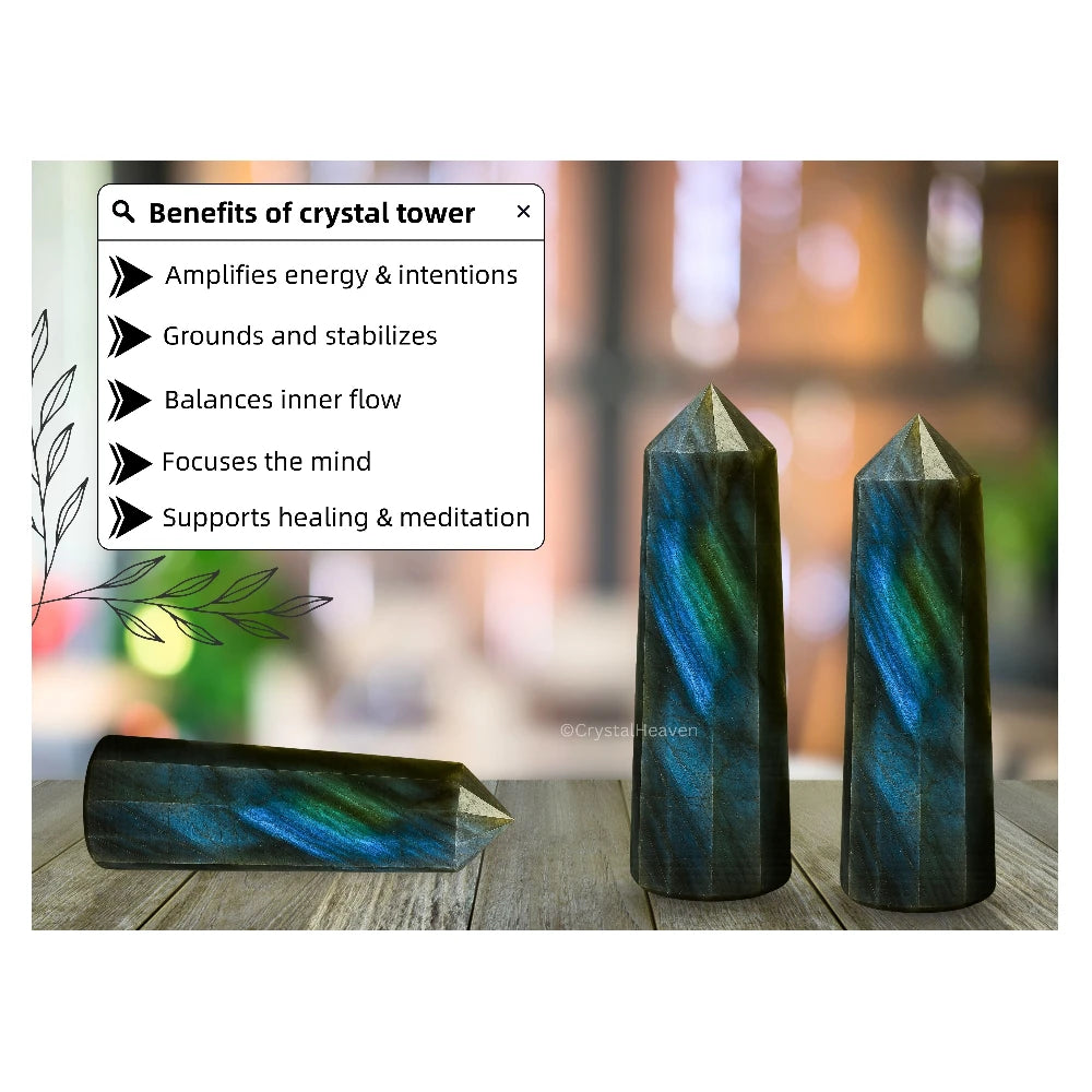 Labradorite Tower (3" to 4" inch)