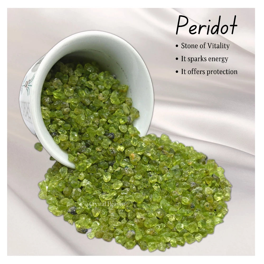 Peridot Chips (500 gram)