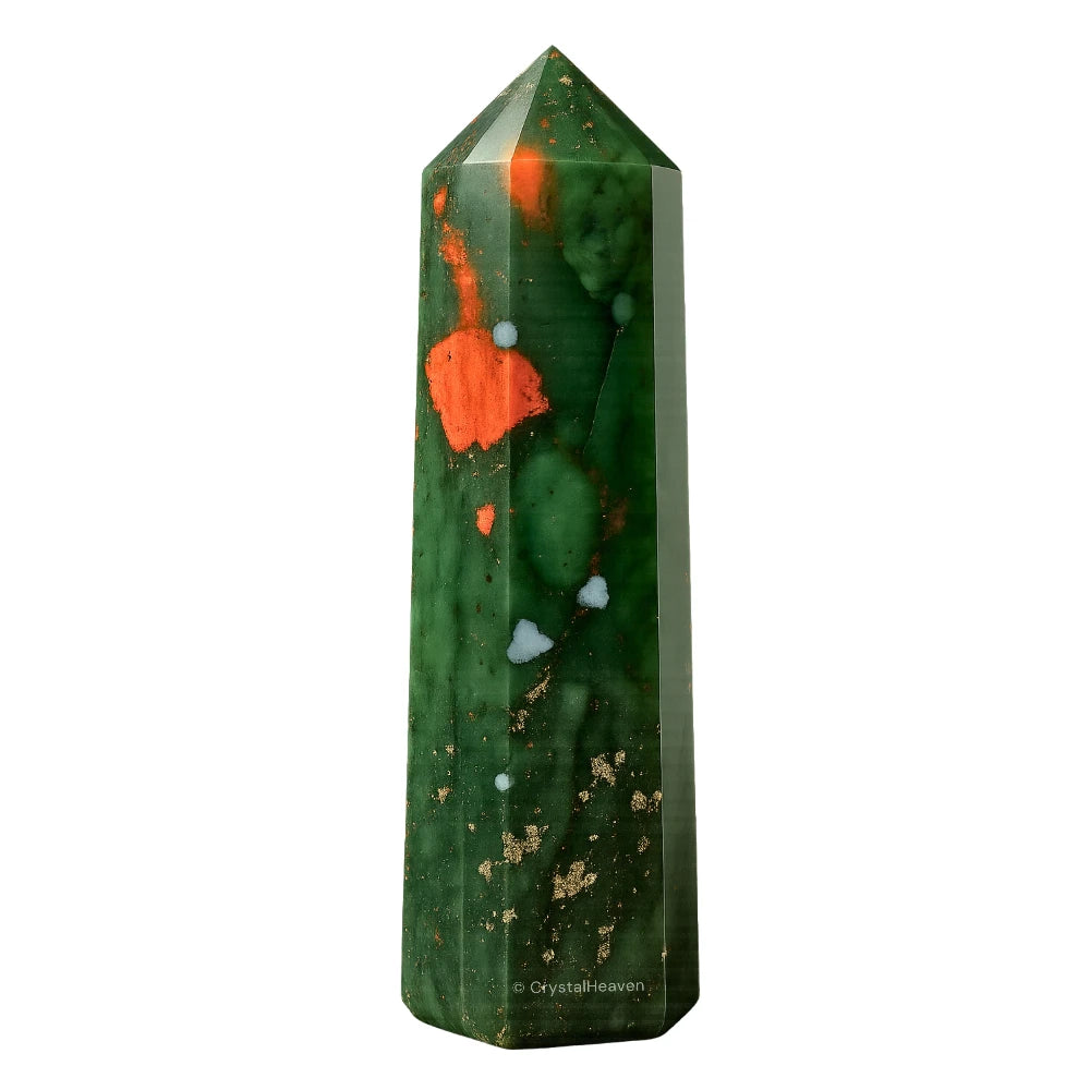 African Bloodstone Crystal Tower (2" to 3" inch) 