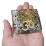 Rainbow Moonstone Orogone Pyramid (OM)