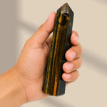 Multi Tiger Eye Crystal Tower (3" to 4" inch)