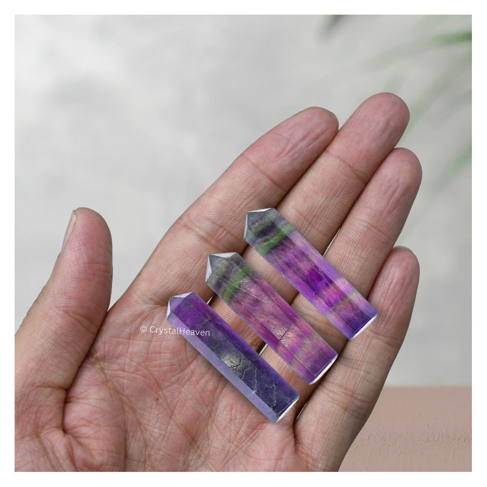 Multi Fluorite Pencil Points (Set of 3)