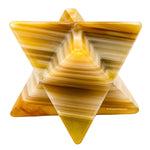 Lace Agate Crystal Merkaba (20-25 mm)