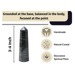 Hematite Tower (3" to 4" inch)