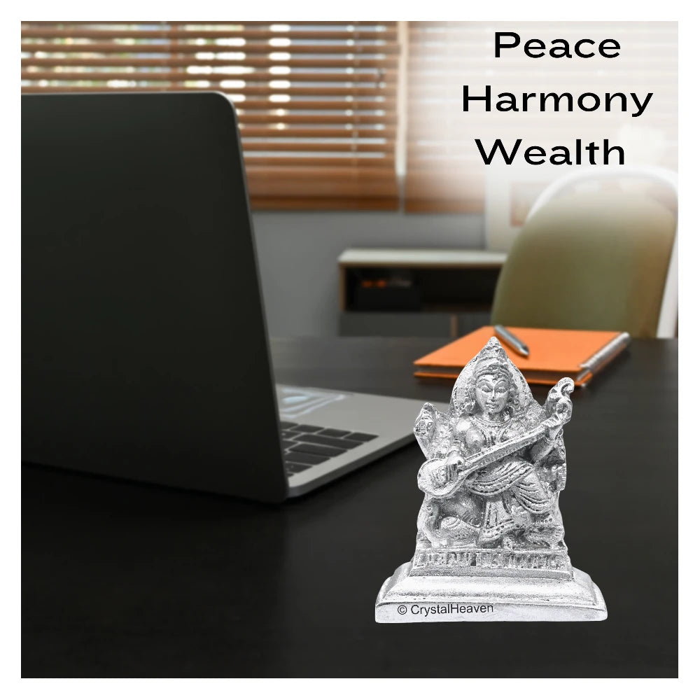 Saraswati Parad Idol (120 Gram, 2 Inch)