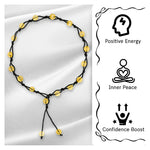 Citrine Anklet (Hand Knotted)