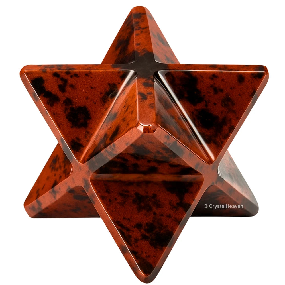 Mahogany Obsidian Crystal Merkaba (15-20 mm)