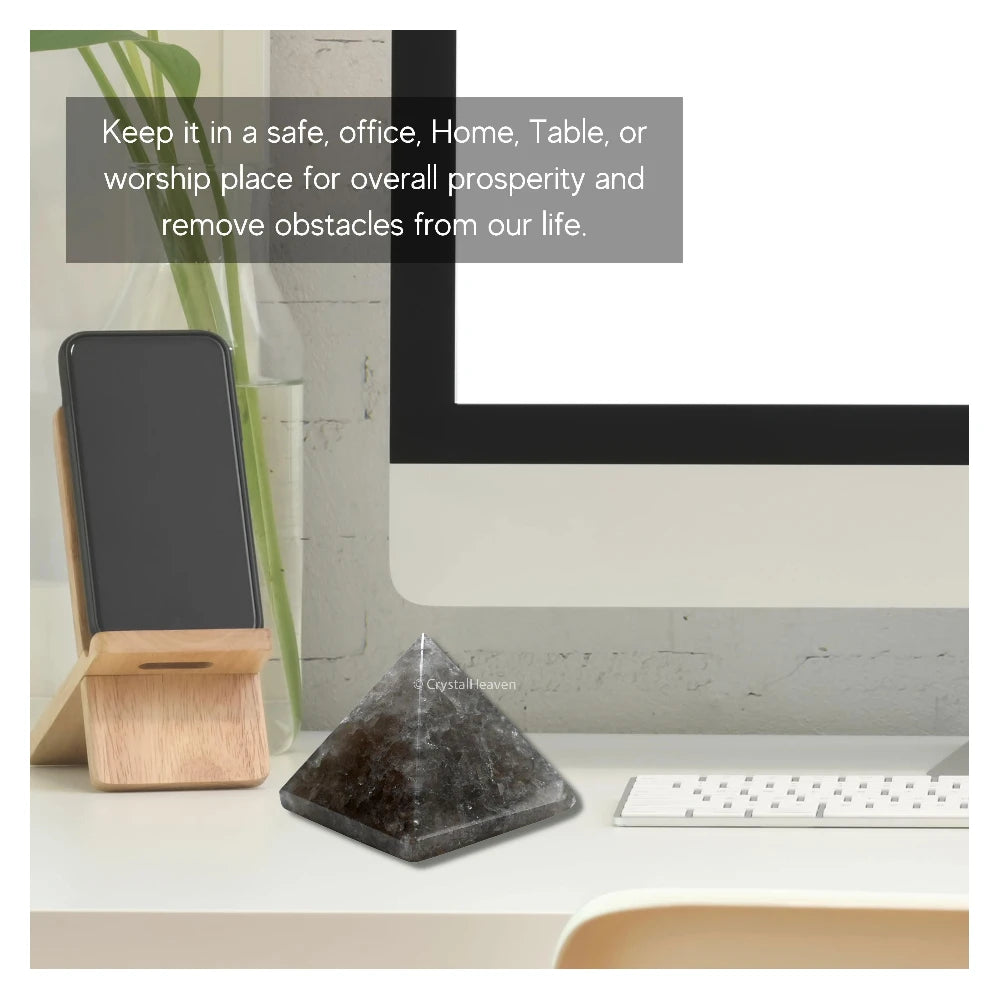 Smoky Quartz Pyramid (2 Inch)