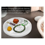 Selenite Charging Plate with Buddha (4 Inch)