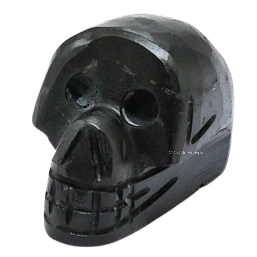 Shungite Skull