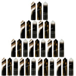 Black Onyx Pencil Points (Set of 10)