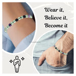 Multi Fluorite Healing Crystal Bracelets - 6mm Beads