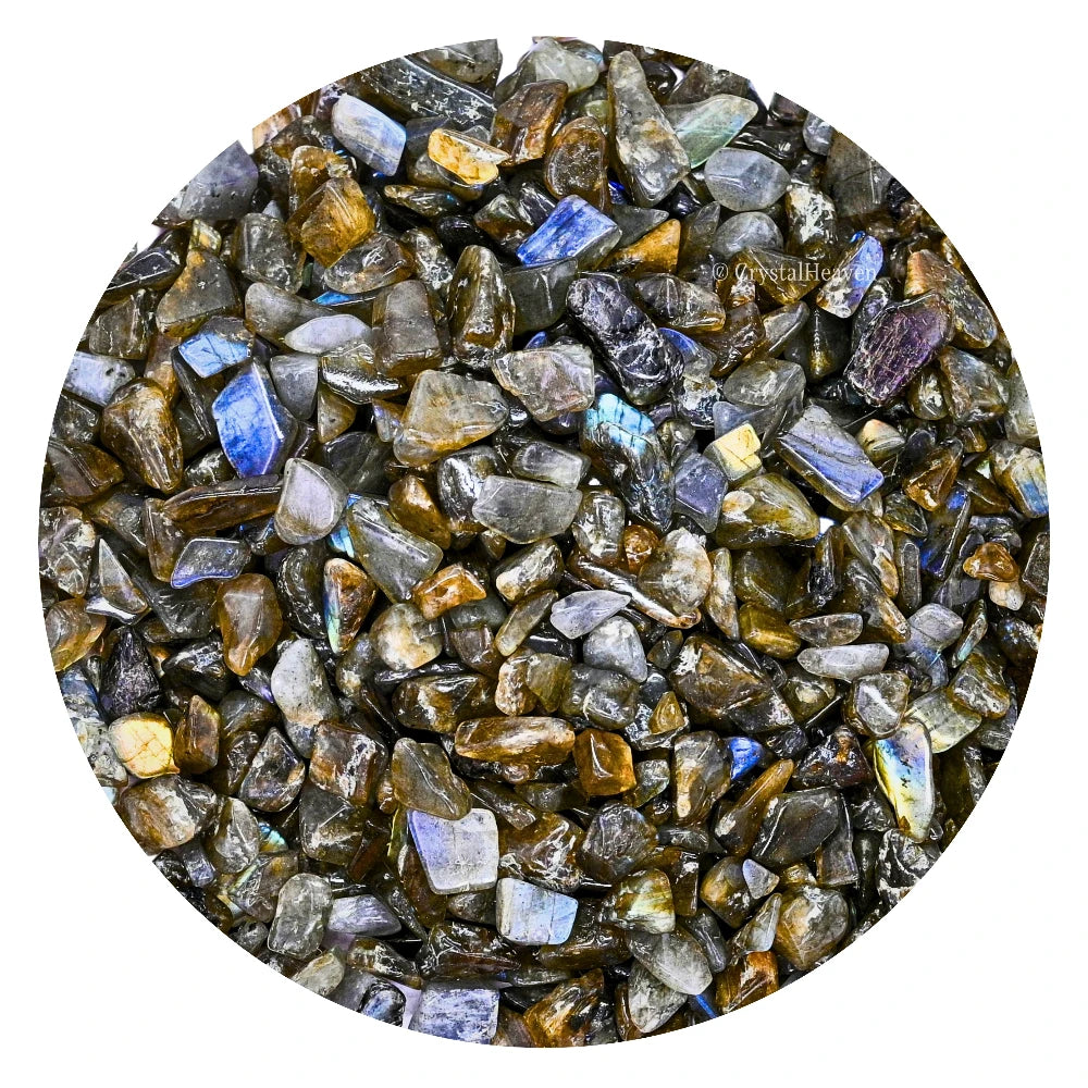 Labradorite Chips (500 gram)