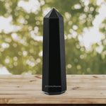 Large Black Obsidian Tower