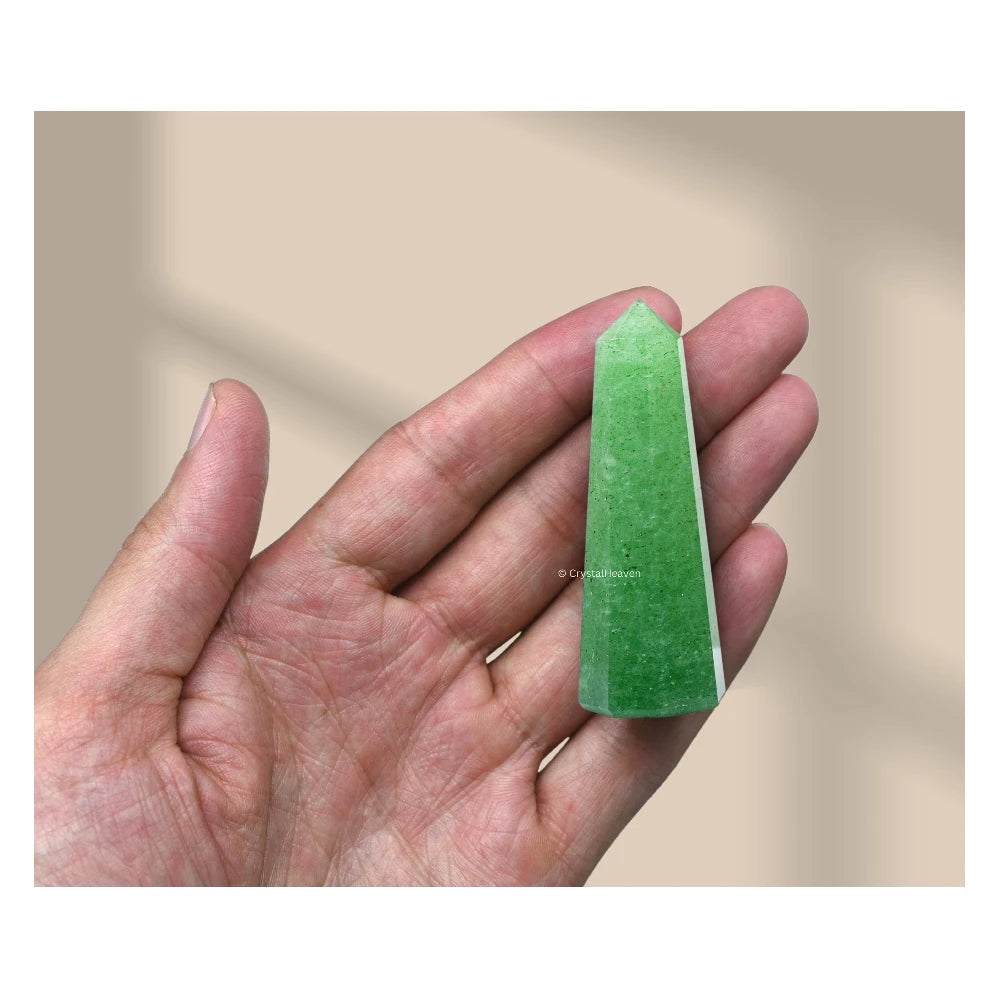 Green Strawberry Quartz Crystal Tower (2" to 3" inch) 